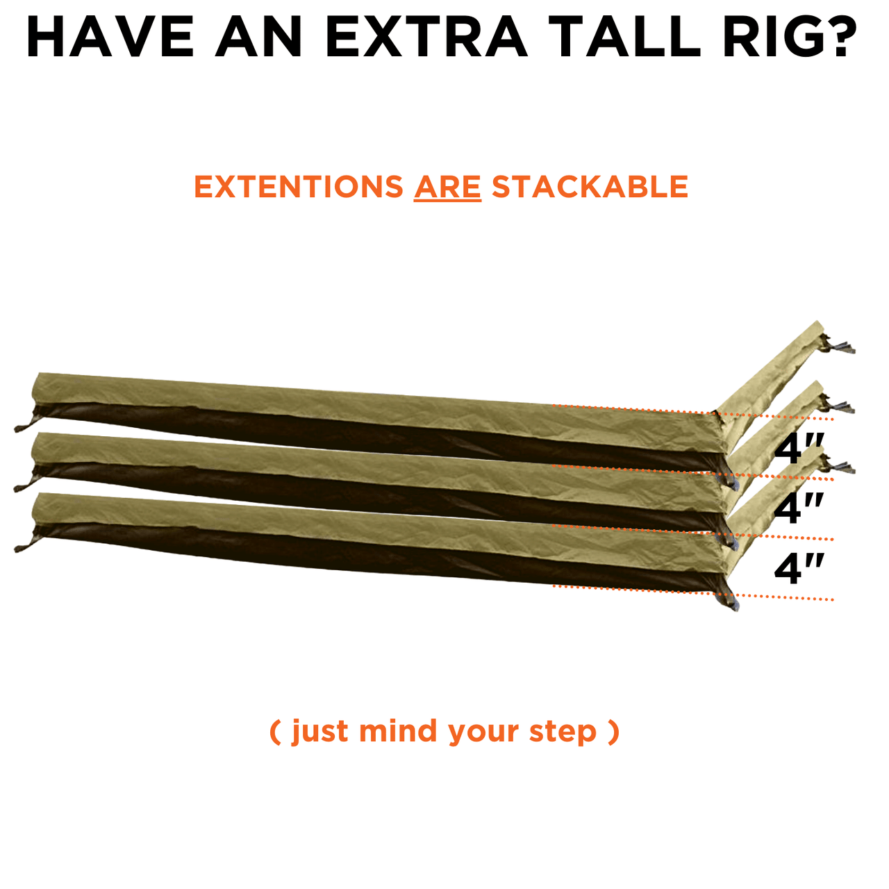 Annex Extension 4 Inch Walkabout 72 Olive Trail Trailer annex-extension-4-inch-walkabout-72-olive-trail-trailer